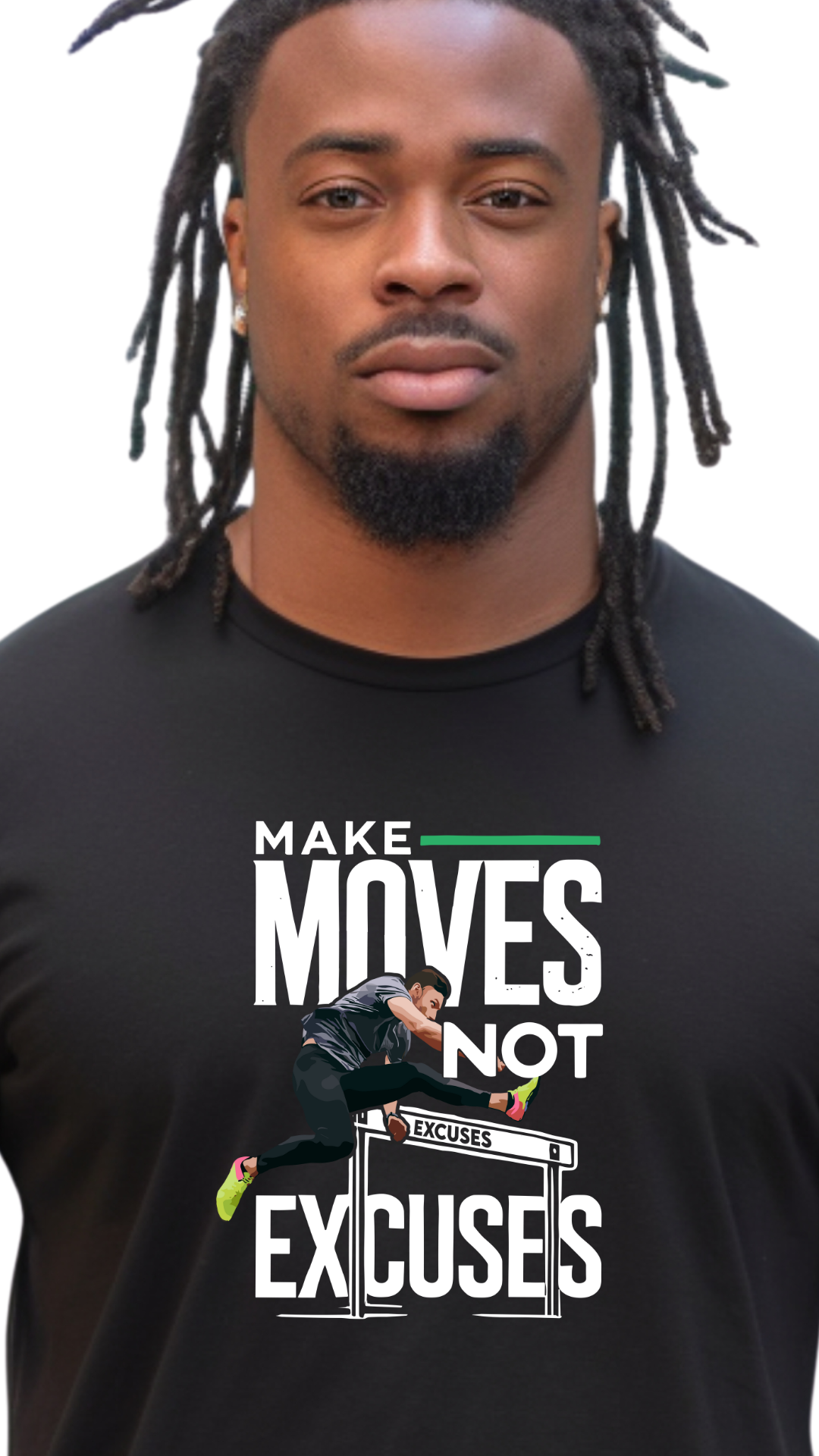 Make Moves, Not Excuses – Winners Adjust, Losers Hesitate t shirt