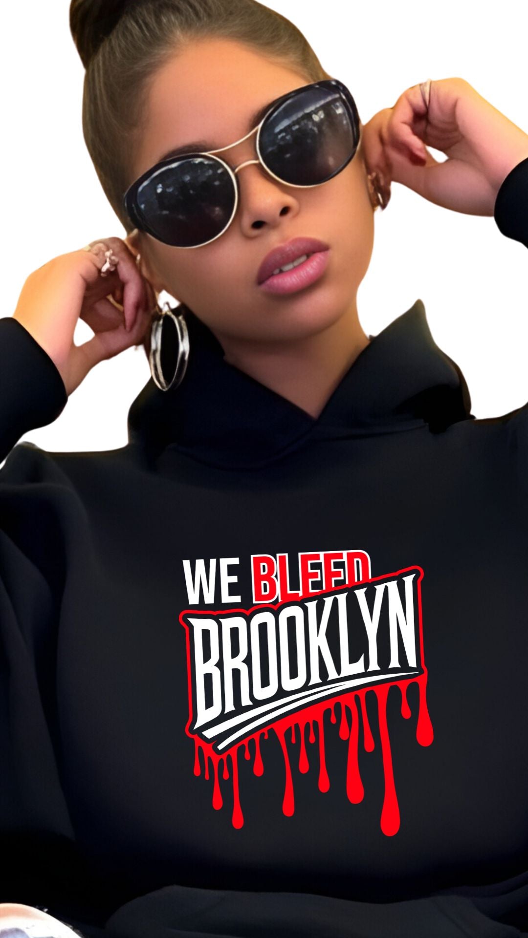 WE BLEED BROOKLYN - female hoodie