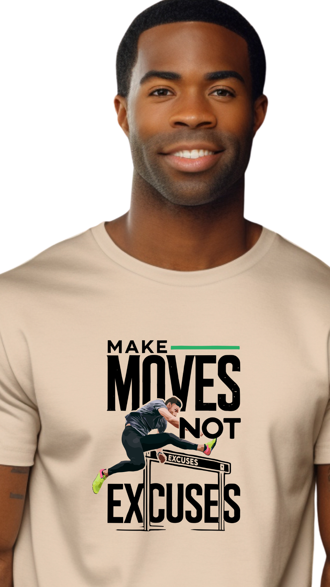 Make Moves, Not Excuses – Winners Adjust, Losers Hesitate t shirt