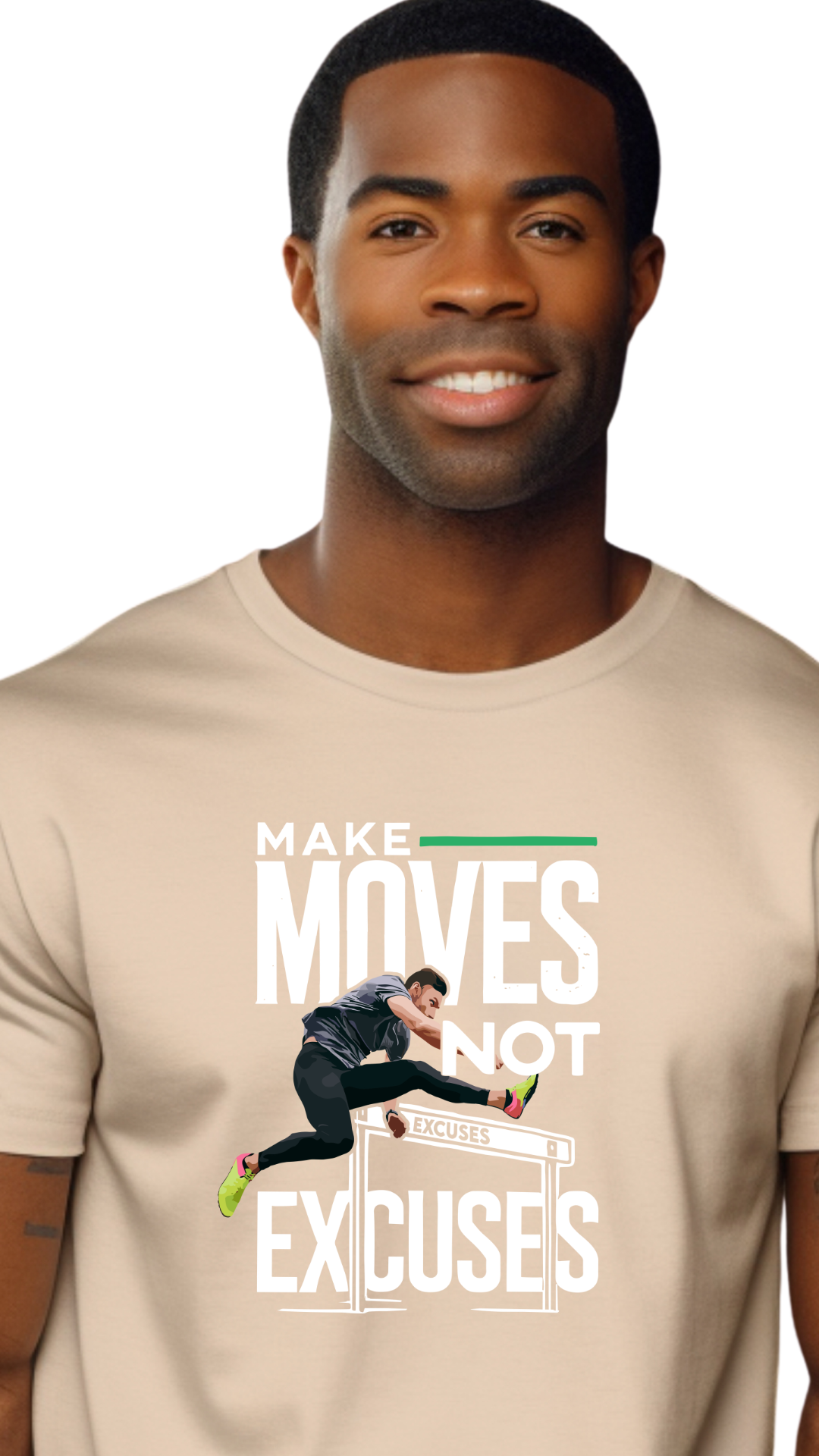 Make Moves, Not Excuses – Winners Adjust, Losers Hesitate t shirt