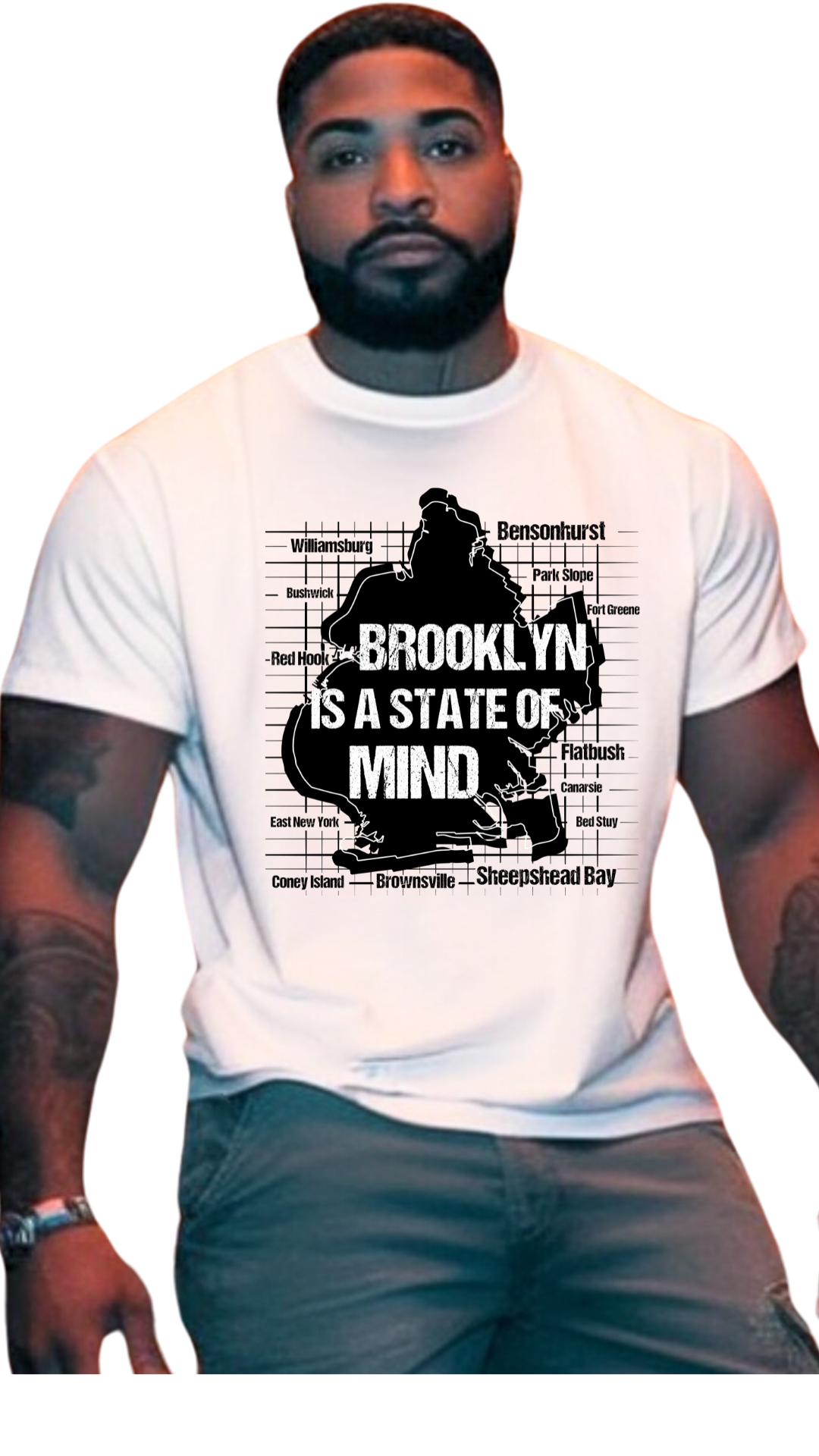 Brooklyn Is a State of Mind - Male T Shirts