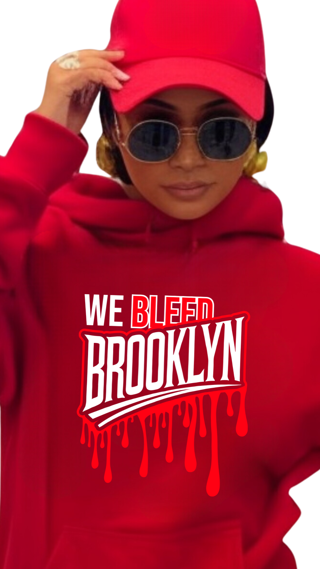 WE BLEED BROOKLYN - female hoodie
