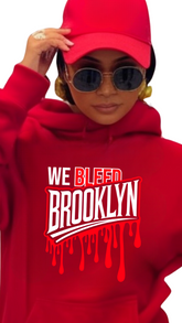 WE BLEED BROOKLYN - female hoodie