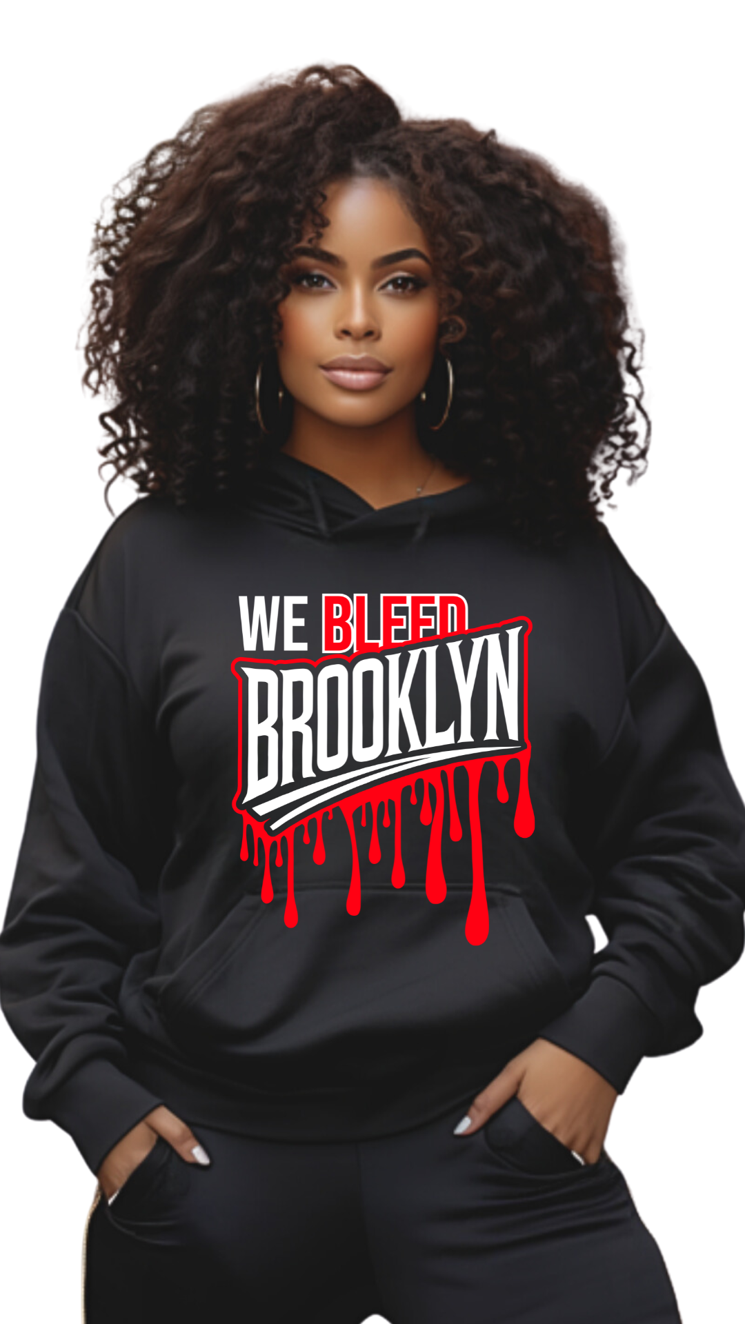 WE BLEED BROOKLYN - female hoodie