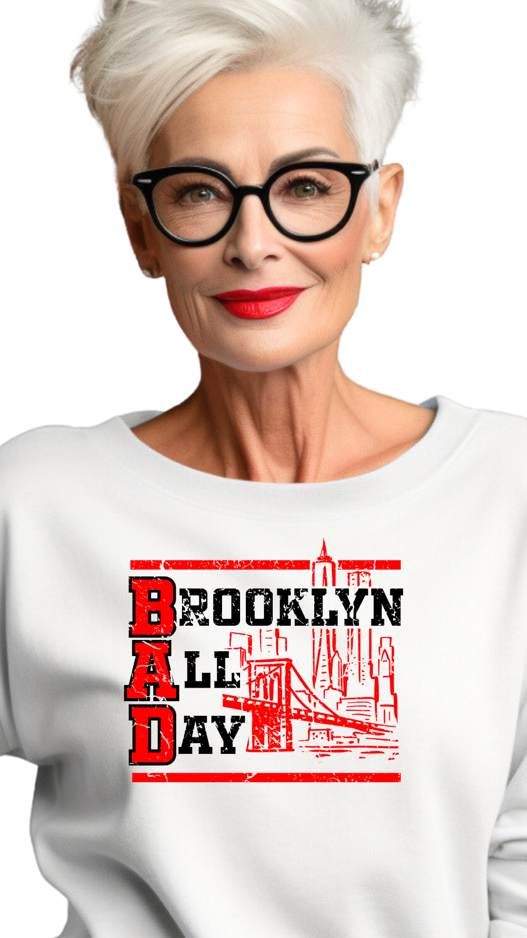 Brooklyn All Day – It’s in Your DNA female sweatshirt