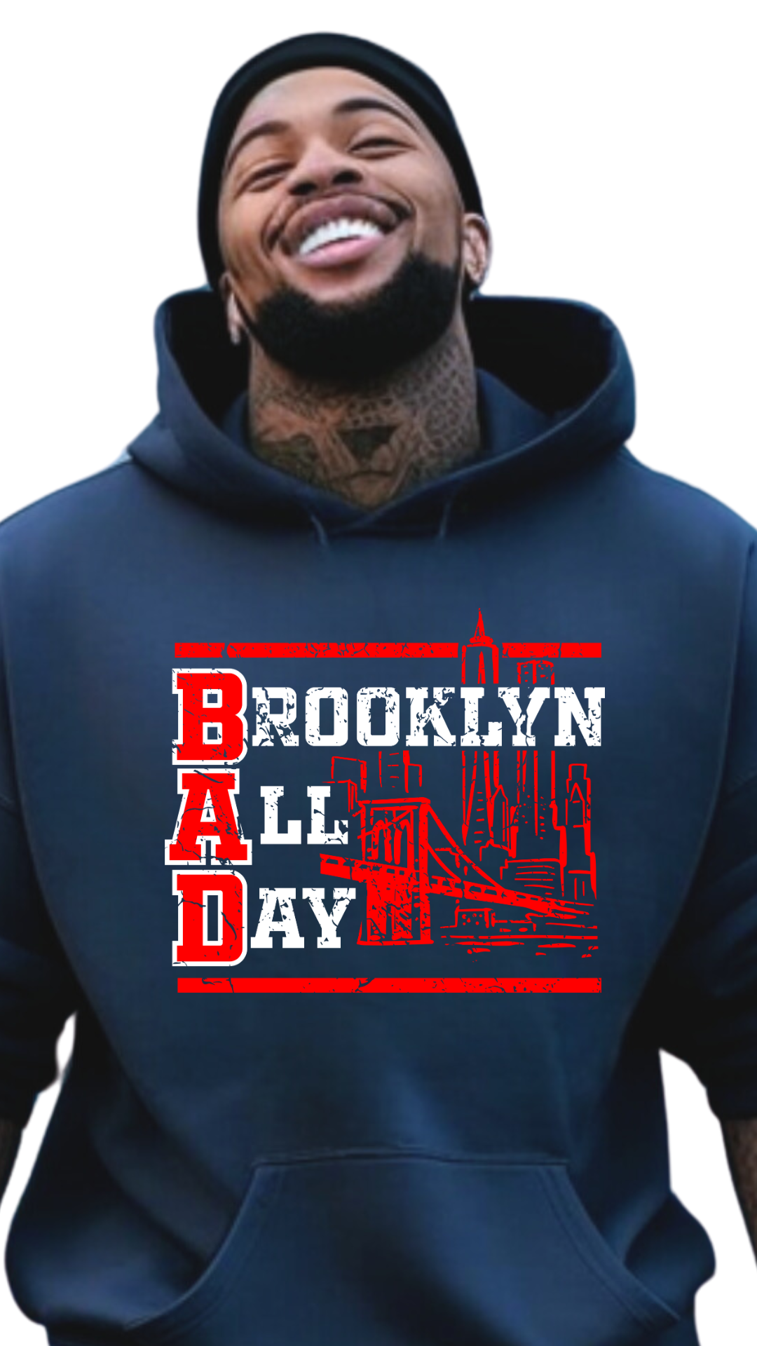 Brooklyn All Day – It’s in Your DNA male hoodie