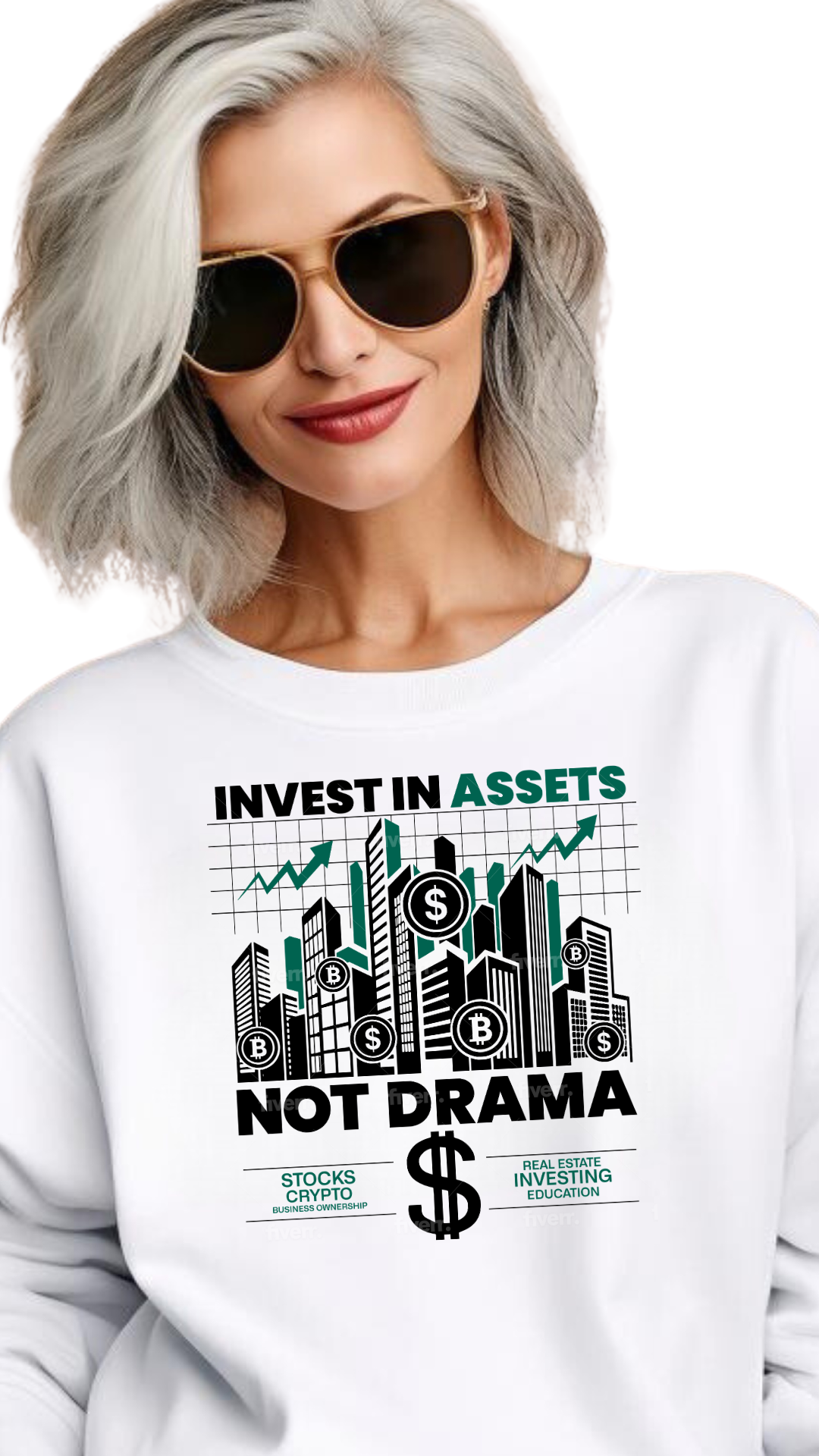 Invest in Assets, Not Drama – Stay Focused on Wealth female sweatshirts