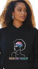 SEXY FROM THE NECK UP – Wear Intelligence, Power Confidence Hoodie