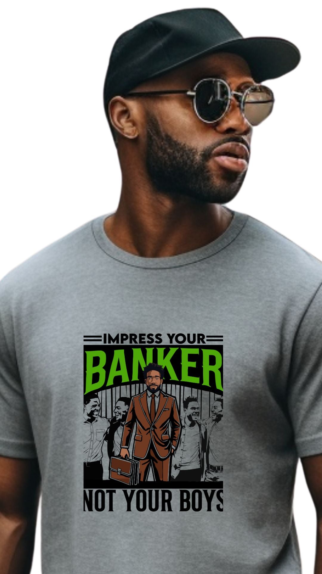 Impress Your Banker, Not Your Boys – Build Wealth, Not Hype- t shirt