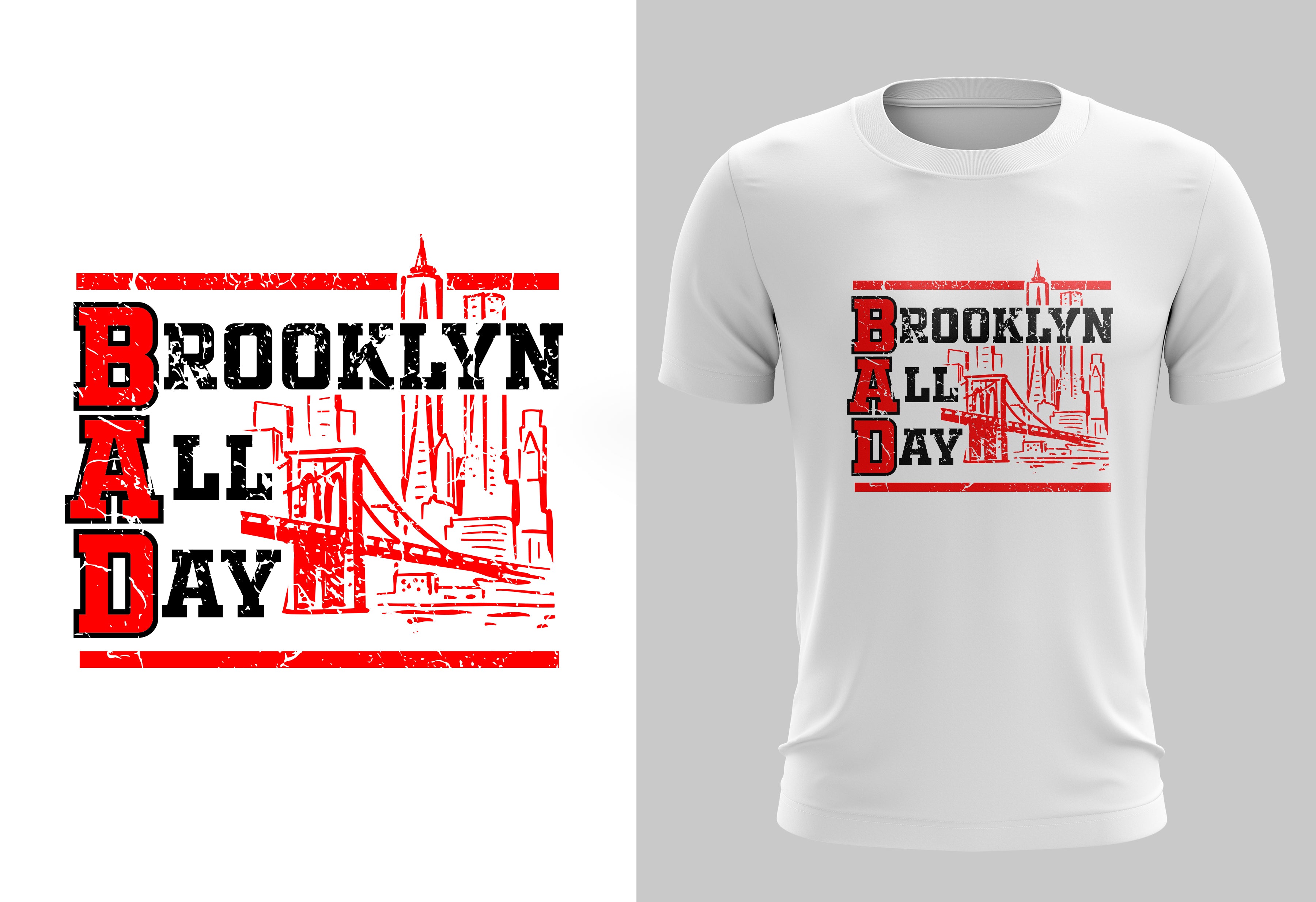 Brooklyn All Day – It’s in Your DNA female t shirt