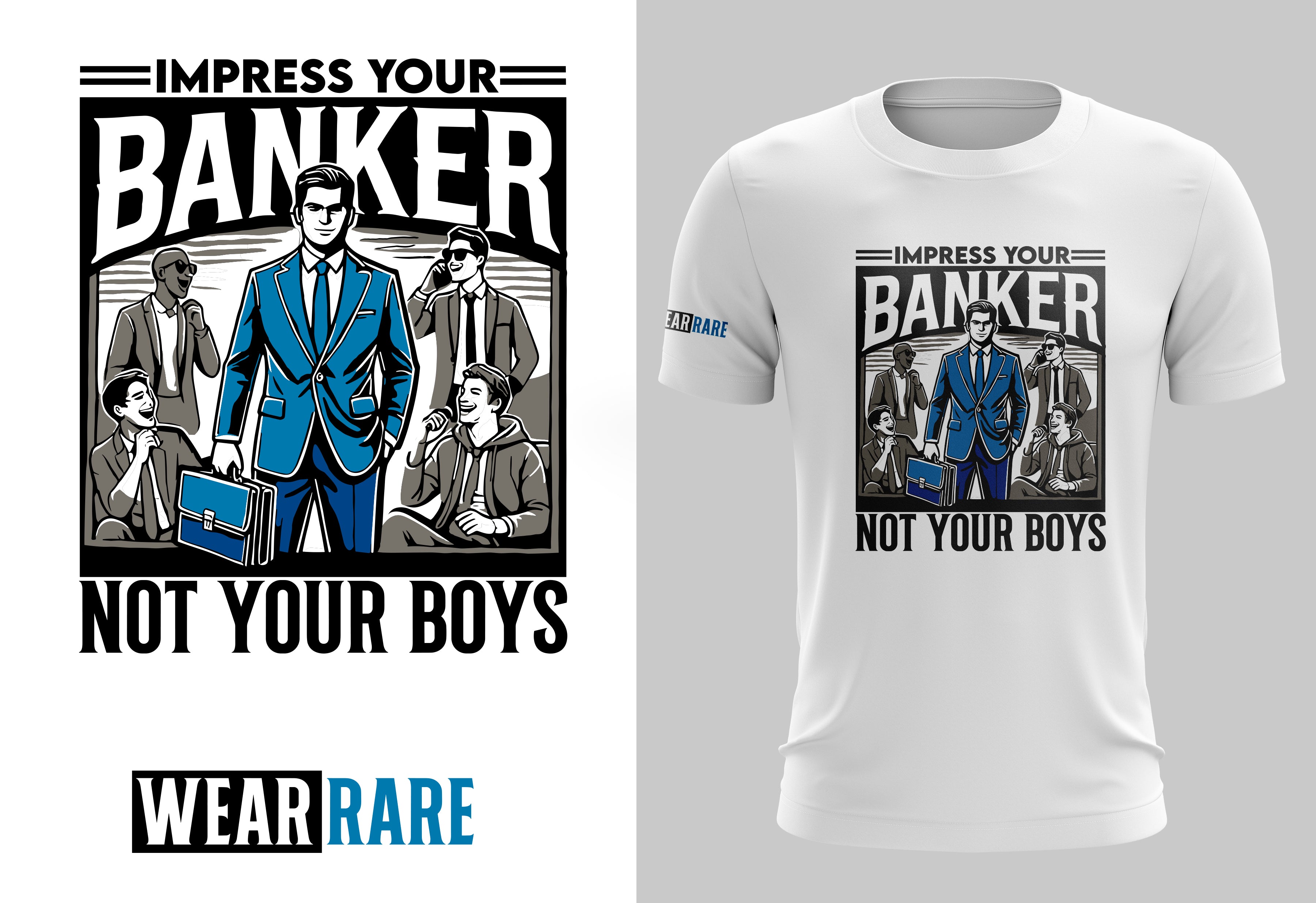 Impress Your Banker, Not Your Boys – Build Wealth, Not Hype- sweatshirt