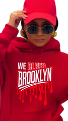 WE BLEED BROOKLYN  - female hoodie