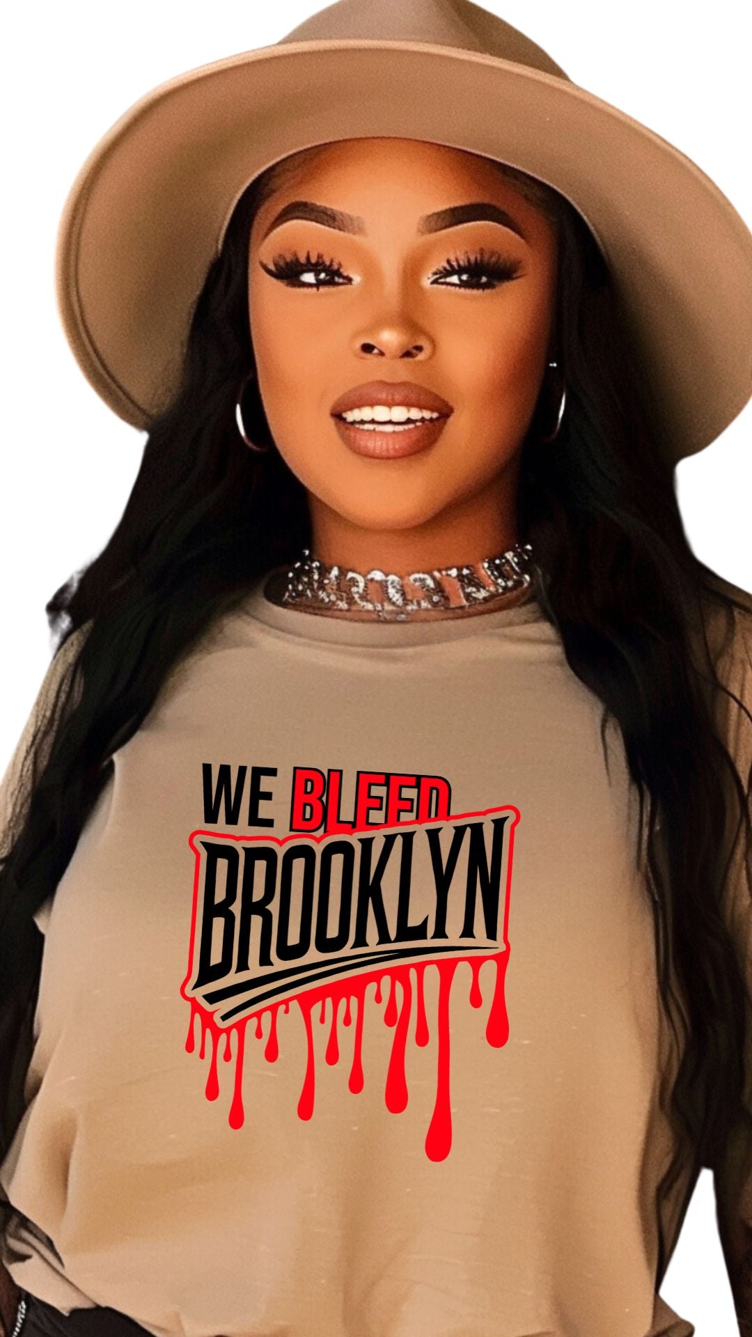 WE BLEED BROOKLYN - Female Sweat shirt