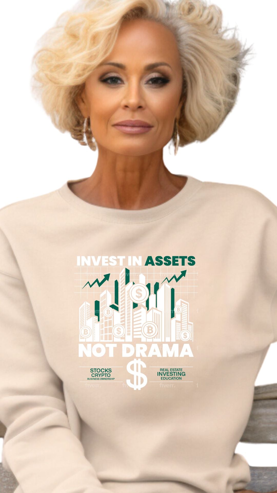 Invest in Assets, Not Drama – Stay Focused on Wealth female sweatshirts