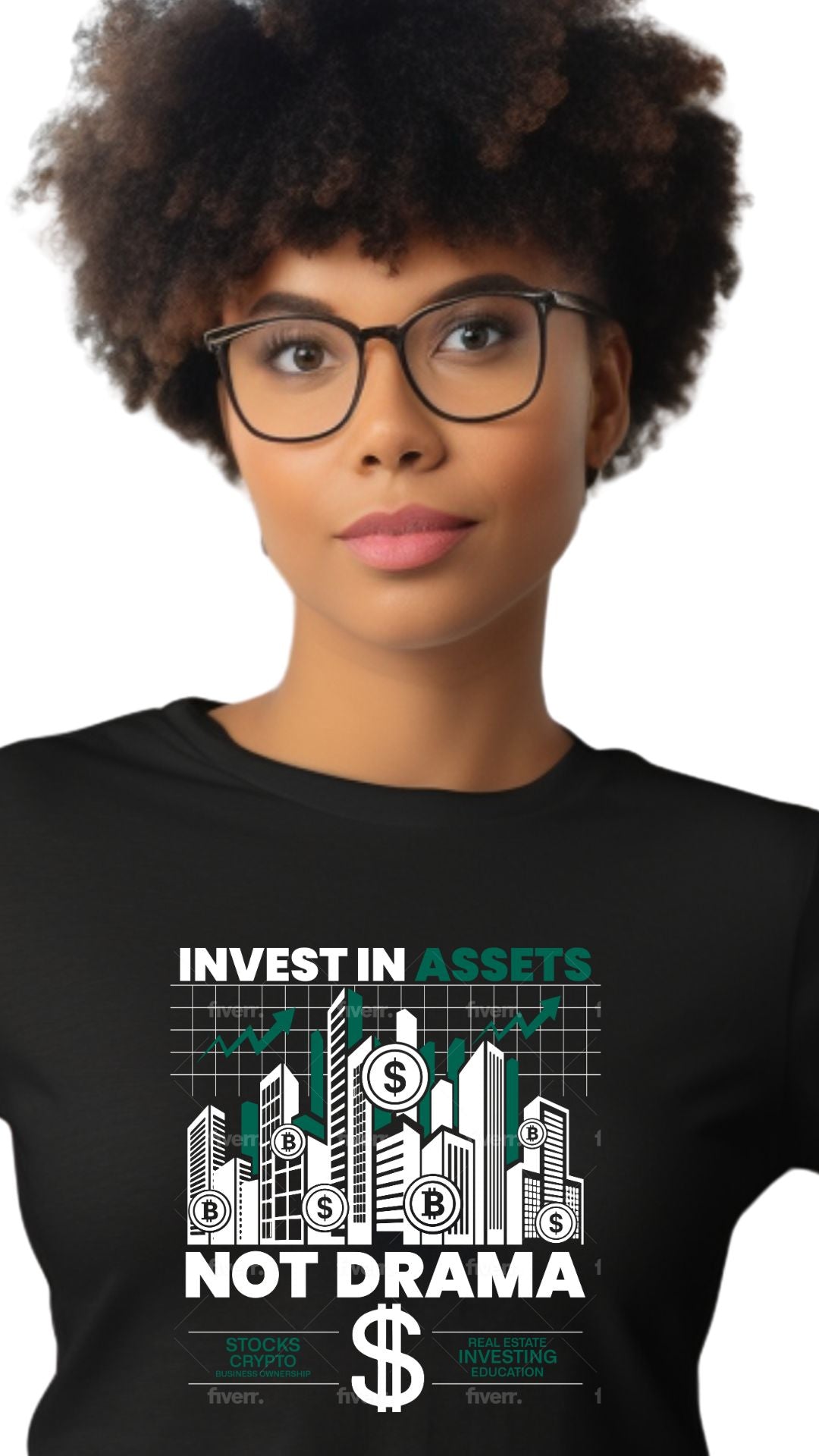 Invest in Assets, Not Drama – Stay Focused on Wealth female t shirts