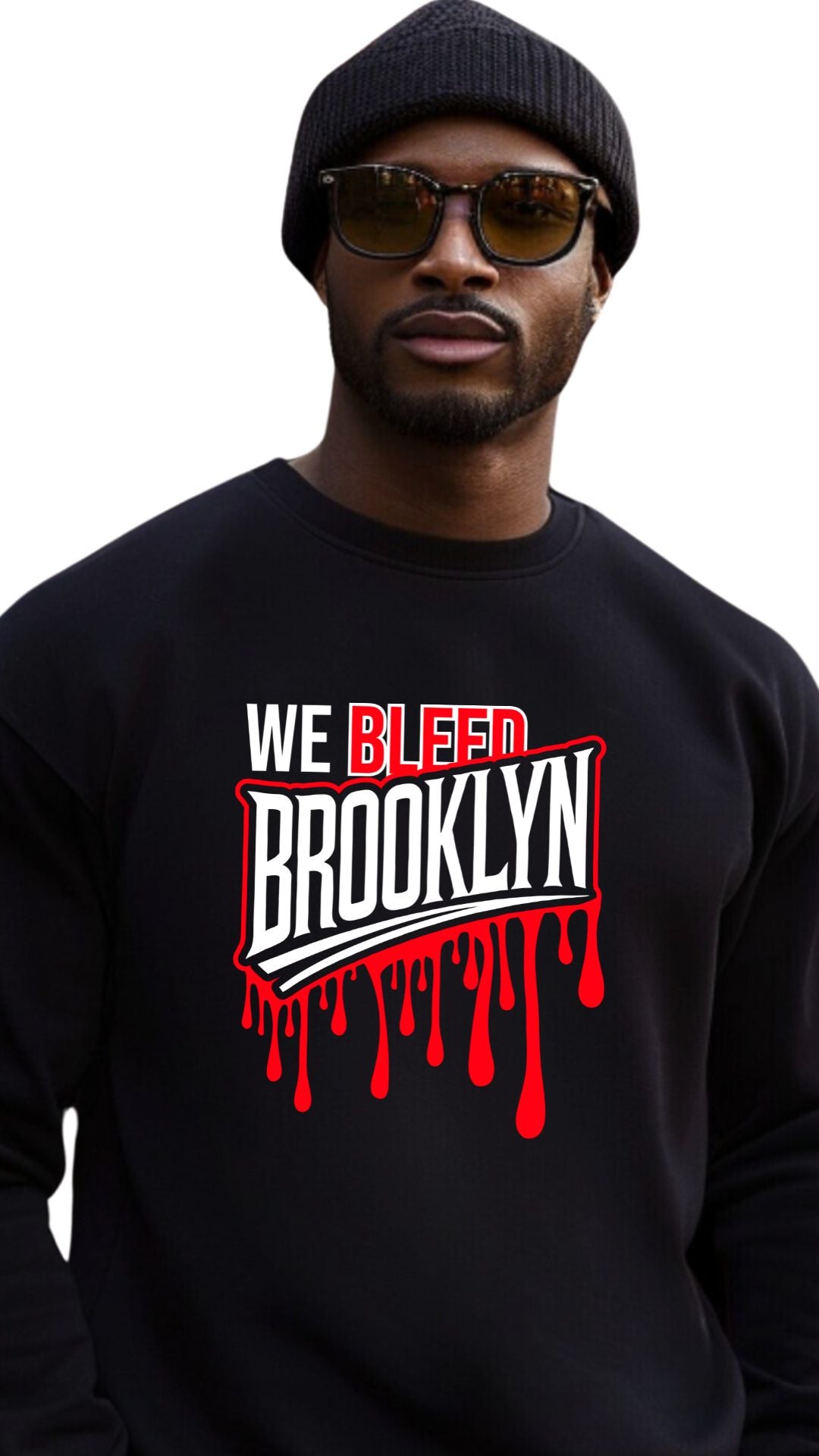 WE BLEED BROOKLYN - Male sweatshirts