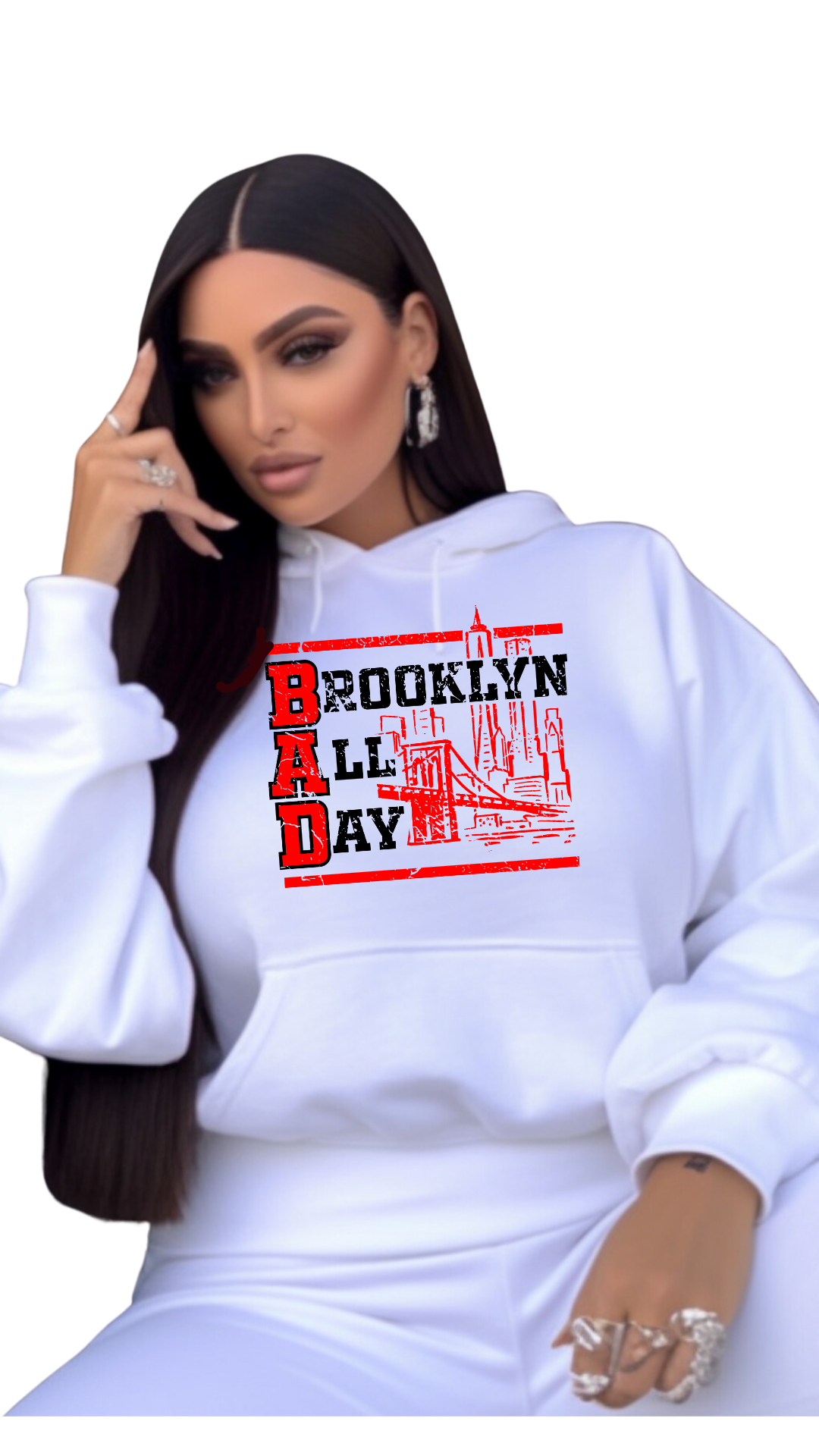 Brooklyn All Day – It’s in Your DNA female hoodie