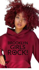 Brooklyn Girls Rock – Brooklyn Born, Brooklyn Proud -hoodie regular