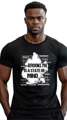 Brooklyn Is a State of Mind – Move Different, Think Different -male T shirt