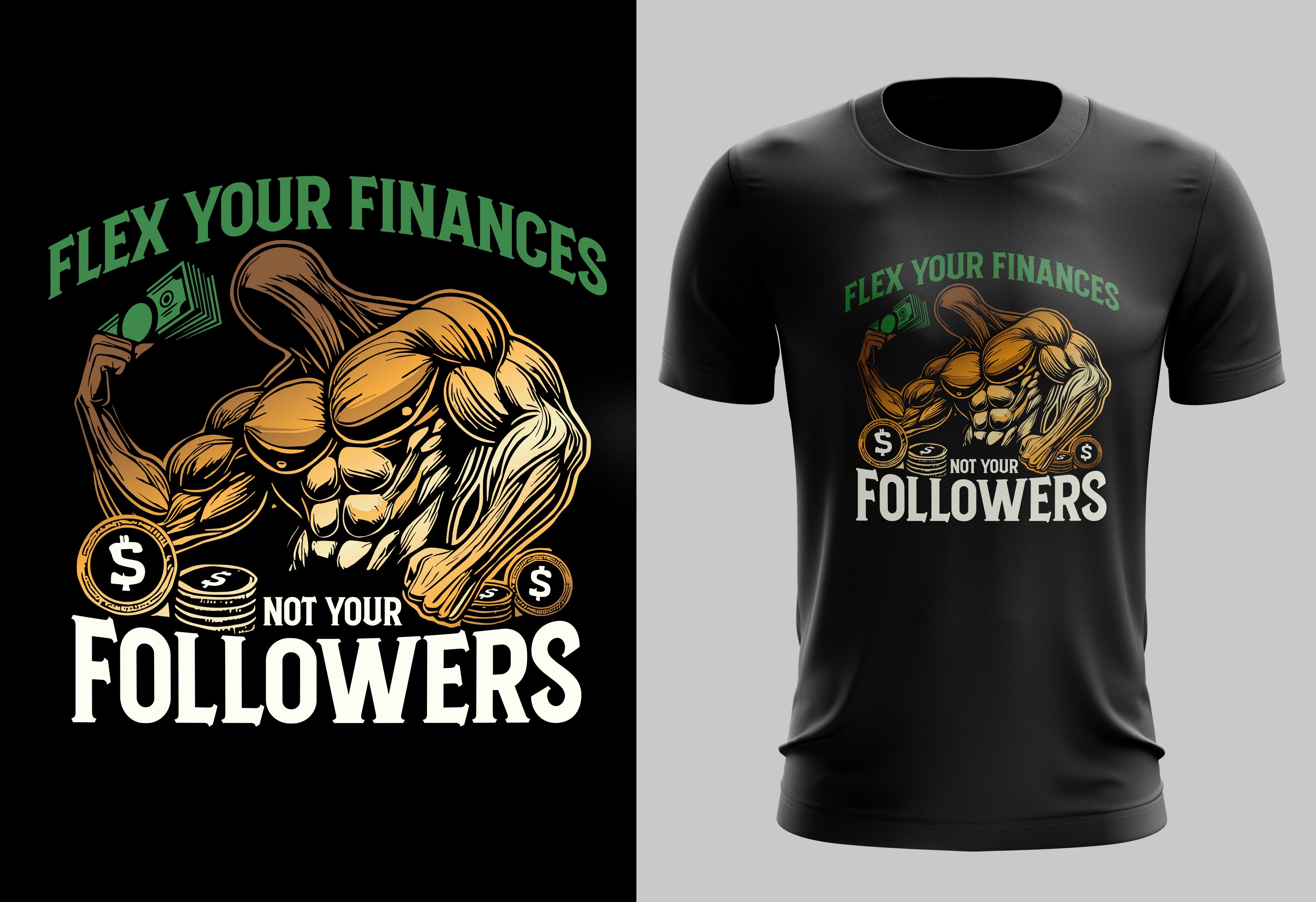 Flex Your Finances, Not Your Followers – Build Wealth, Not Hype - male sweat shirt