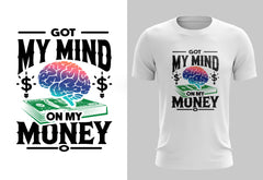 Got My Mind on My Money – Stay Focused, Stay Winning -male sweatshirt