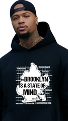 Brooklyn Is a State of Mind – Move Different, Think Different - male hoodie