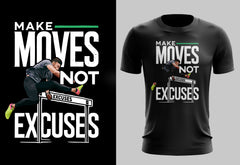 Make Moves, Not Excuses – Winners Adjust, Losers Hesitate  male sweat shirt