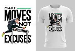 Make Moves, Not Excuses – Winners Adjust, Losers Hesitate  male sweat shirt