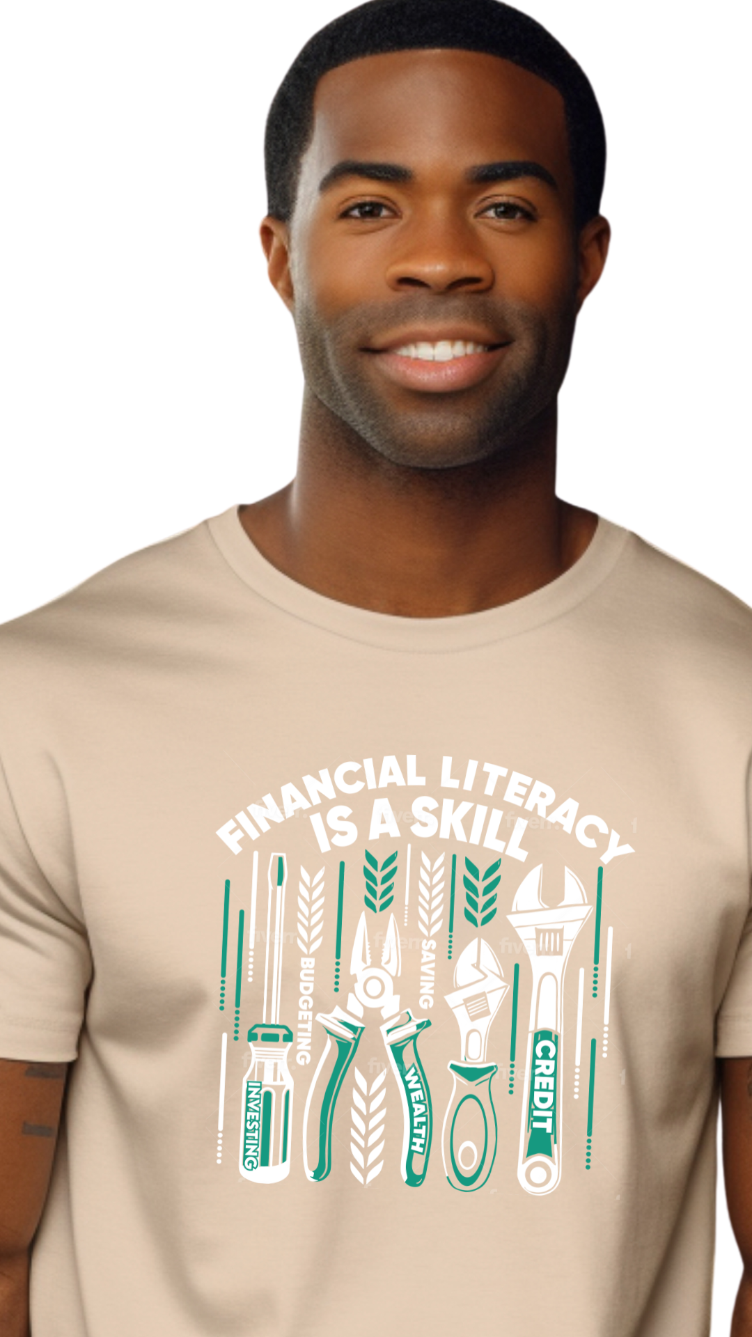 Financial Literacy Is a Skill – Master It, Change Your Future male t shirt