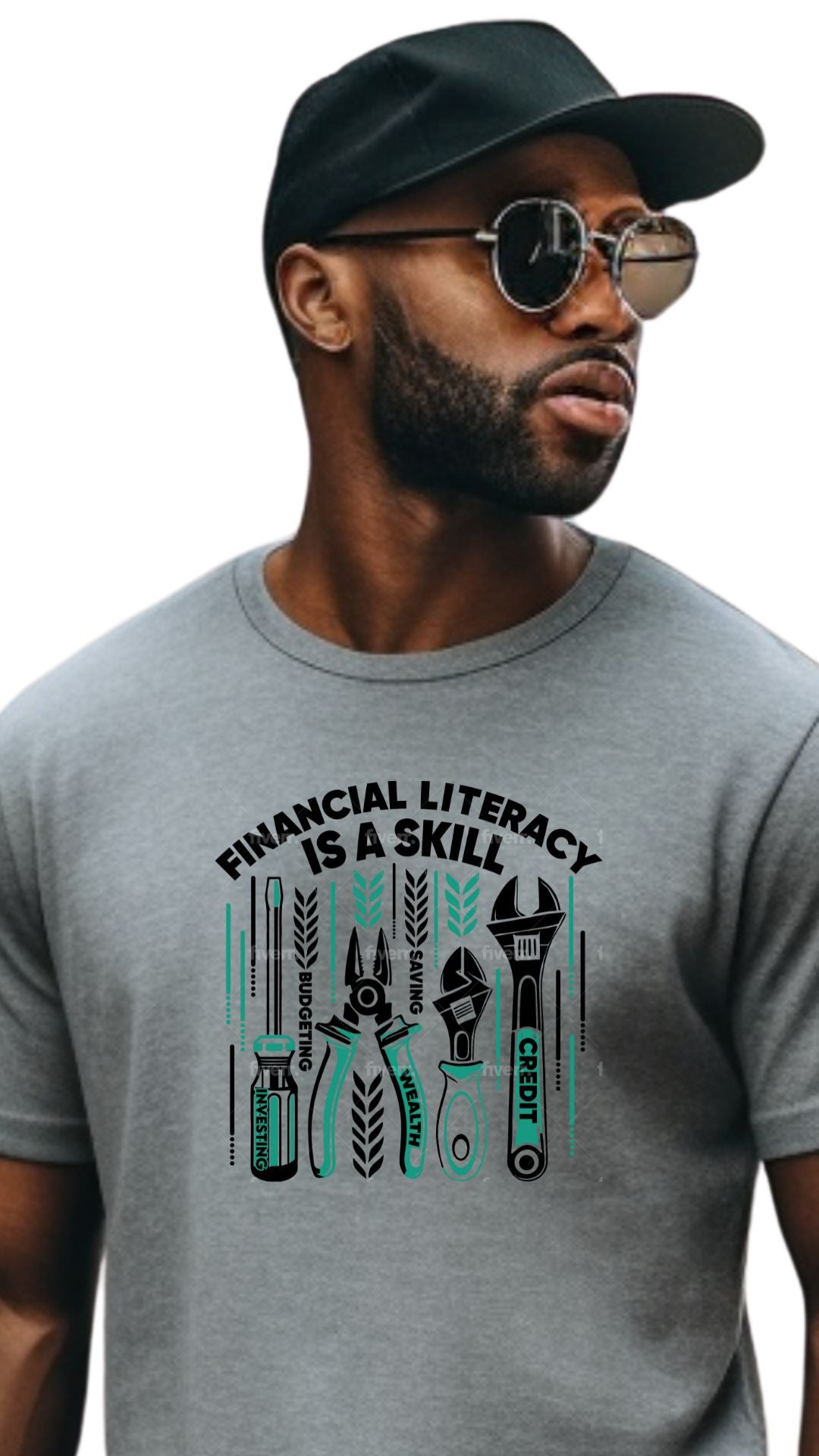 Financial Literacy Is a Skill – Master It, Change Your Future male t shirt