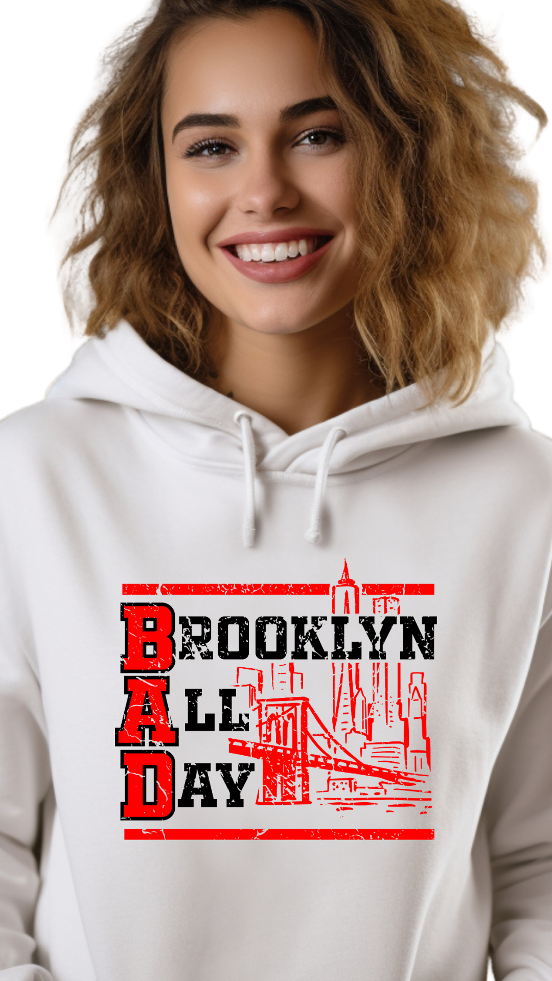 Brooklyn All Day – It’s in Your DNA female hoodie